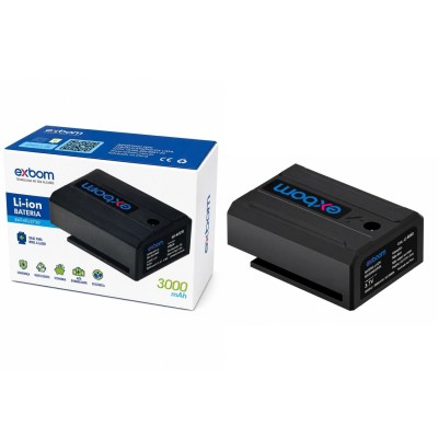 BATERIA PARA NIVEL A LASER  DE LI-ION RECARREGÁVEL 3.7 V 3.0AH EXBOM NLU3730